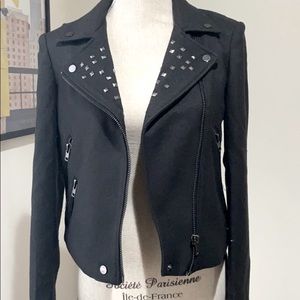 David Khan studded jacket